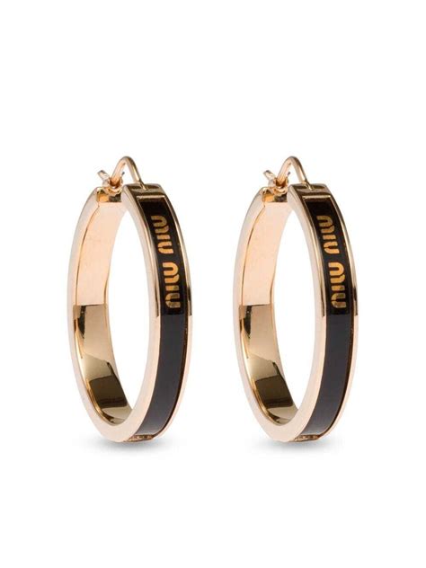 miu earrings for women.